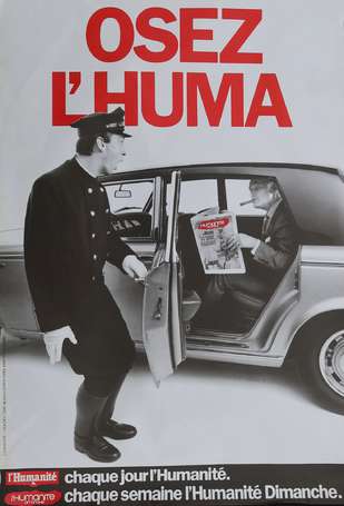 OSEZ L'HUMA - Affiche promotionelle pour le 