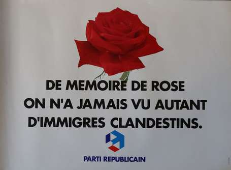 Parti Républicain - De mémoire de rose - Campagne 