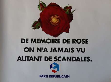 Parti Républicain - De mémoire de rose - Campagne 