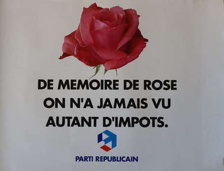 Parti Républicain - De mémoire de rose - Campagne 