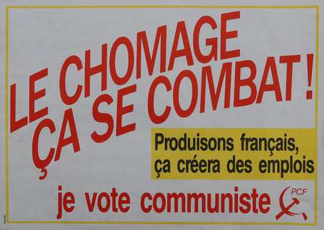 PCF - Parti Communiste Français - 17 affiches de 