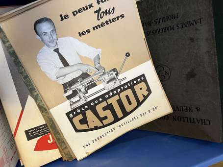 ensemble de Catalogues publicitaires anciens 