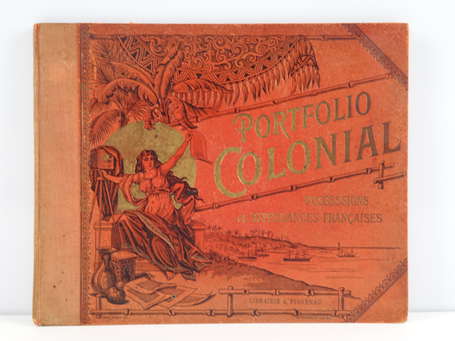 STODDARD (John L.) - Portfolio Colonial dépeignant