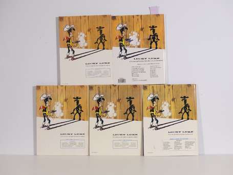 Morris : Lucky luke : 5 albums ; L'Empereur Smith,