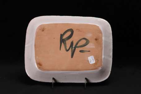 PICAULT Robert (1919-2000) - Plat rectangulaire en