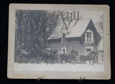 Photographie ancienne albuminée pour Hermès 