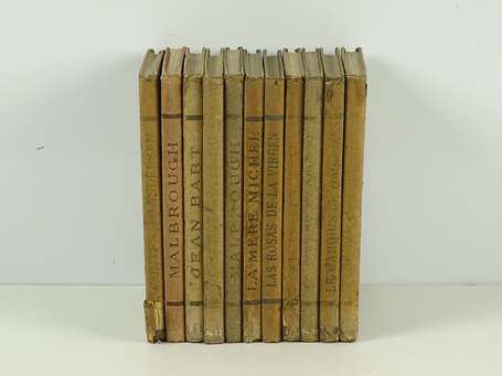 Ensemble de 11 volumes In-8° édités à Paris chez 