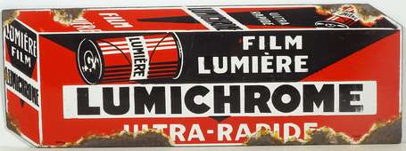 LUMICHROME Film Lumière : Plaque émaillée 