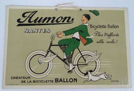 Cycles AUMON - La Bicyclette Ballon - Pannonceau 