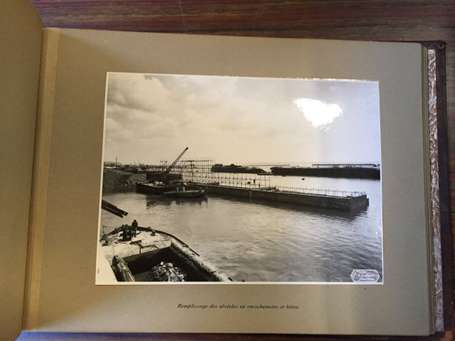 Photo - Brest ( Finistère ) - Album ancien en cuir