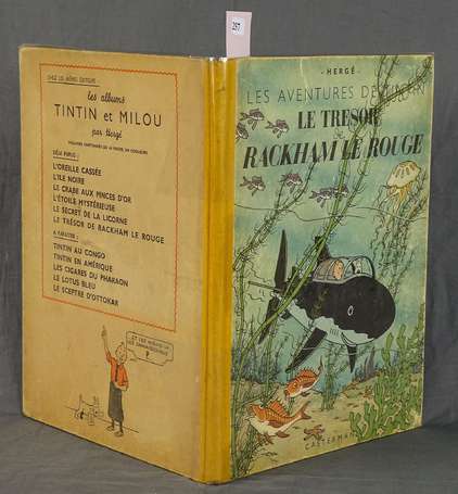 Tintin - Le Trésor de Rackham le Rouge - 1ère 