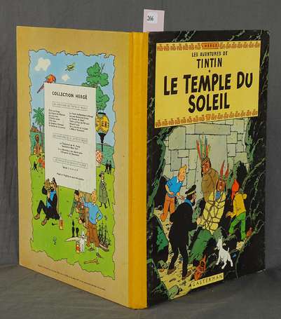 Tintin - Le Temple du soleil - Edition de 1956 - 