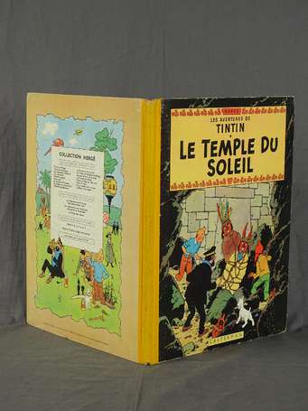 Tintin - Le Temple du soleil - Réédition de 1957 -