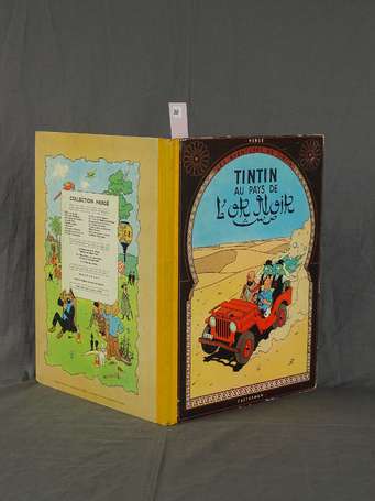 Tintin au pays de l'or noir - Réédition de 1957 - 