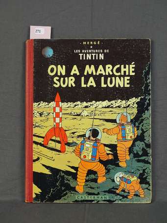 Tintin - On a marché sur la Lune - Réédition de 