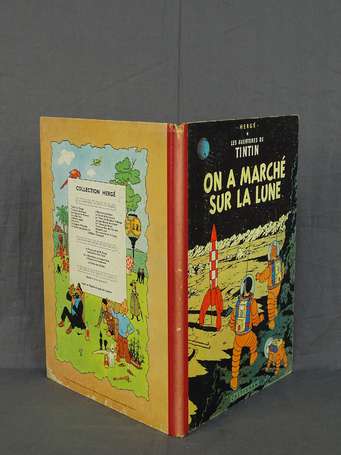 Tintin - On a marché sur la Lune - Réédition de 