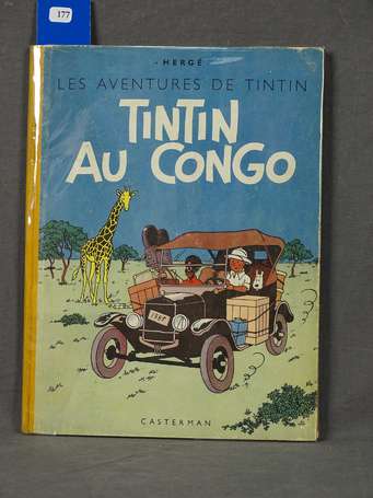 Hergé : Tintin au Congo en édition originale 