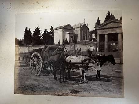 Italie - Album XIXème de 70 photographies 