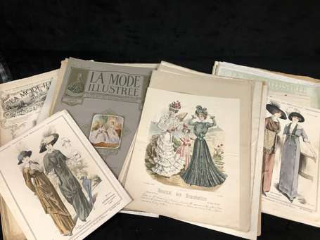 Ensemble de Gravures de Mode 