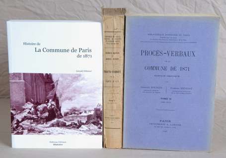 (Commune).  Procès-verbaux de la Commune de 1871. 