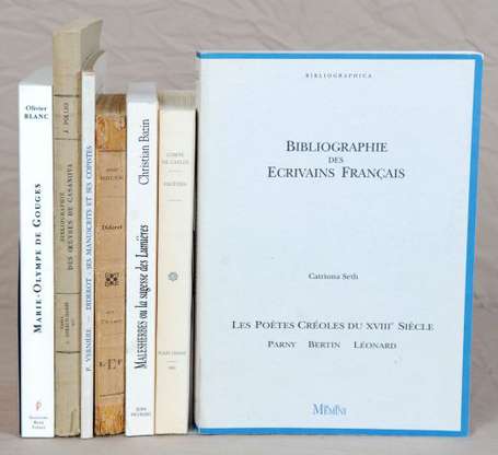 (Écrivains du XVIIIe). POLLIO (J.). Bibliographie 