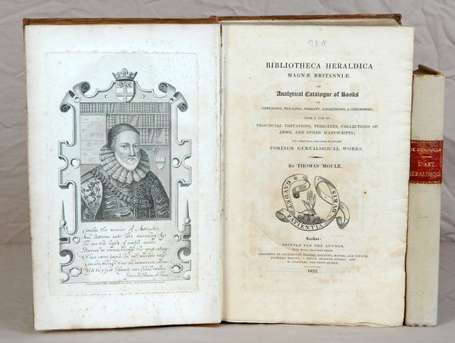 (Héraldique). MOULE (Thomas). Bibliotheca 