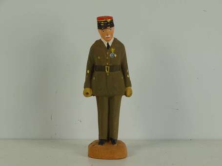 FR2GM - Pétain - Une figurine du Maréchal en terre