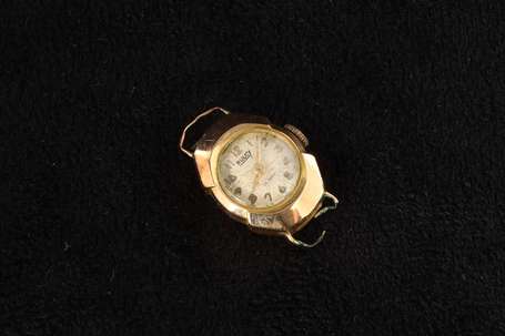 Boitier de montre de dame en or jaune 18K 