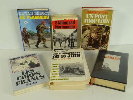 Divers - Lot de livres dont 2 eme guerre 