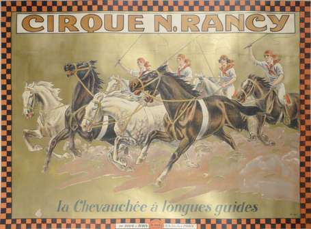 Cirque N. Rancy y : La chevauchée à longues 