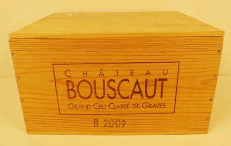 6 Bts Chateau Bouscaut blanc 2009. GCC graves cbo