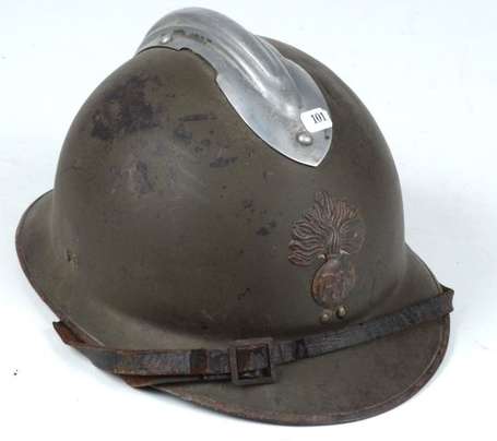 France 40 , Casque Adrian mod 26, infanterie , 