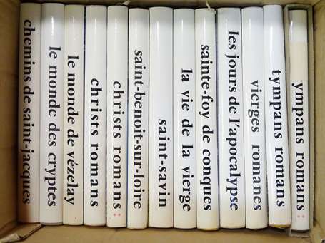 [BEAUX-ARTS] - 4 cartons comprenant 58 volumes aux