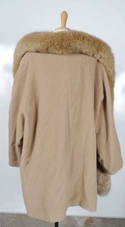 Georges Rech - Manteau en laine couleur camel, 