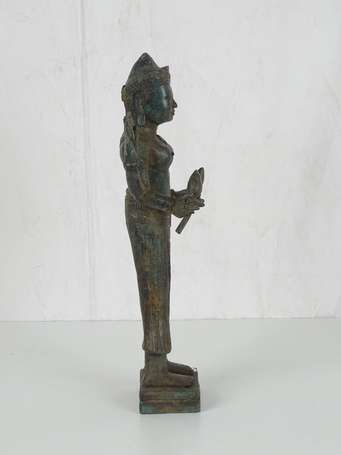 CAMBODGE Bbronze style KHMER moderne patine de 