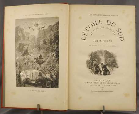 VERNE Jules L'Étoile du Sud. P., Hetzel s.d., 