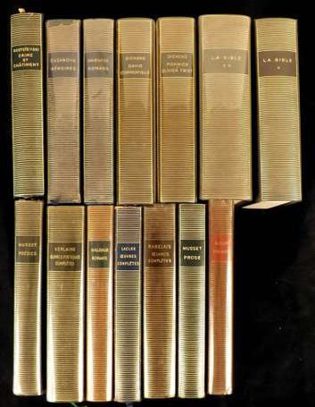 LA PLÉIADE 14 volumes : LA BIBLE. 1956, 2 vol., 