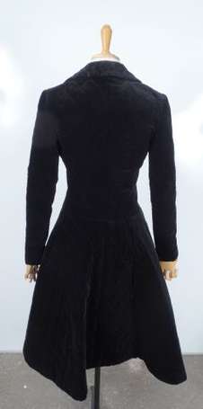 JEAN PATOU Boutique - Long manteau en velours noir