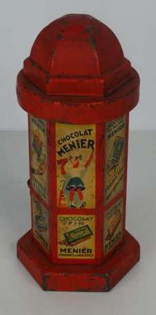 CHOCOLAT MENIER : Kiosque distributeur de 