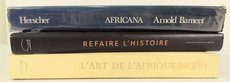 Trois livres 'Refaire l'histoire' SO Ogbeche - 