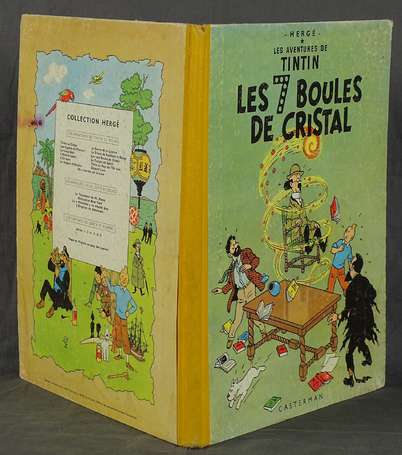 Tintin - Les 7 boules de cristal en réédition B17 