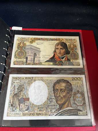 Monnaie - En album , Collection de 30 billets de 