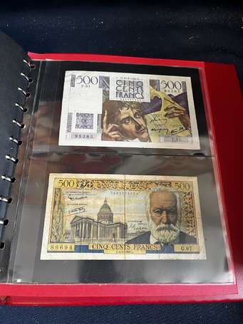 Monnaie - En album , Collection de 30 billets de 