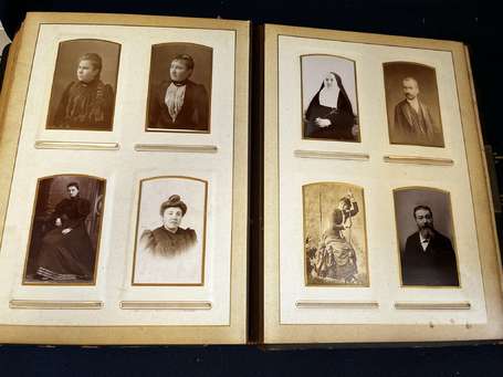 Photographie - Album de photos CDV et Cabinet , 