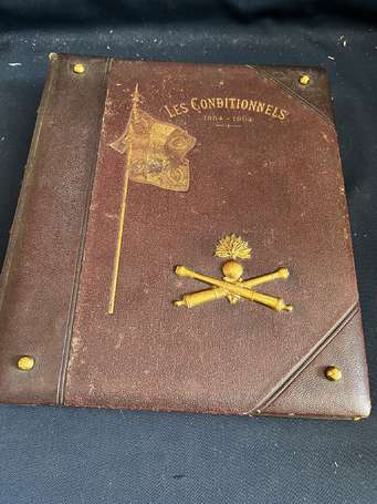 Militaria - « Les Conditionnels 1884 1904 » - bel 