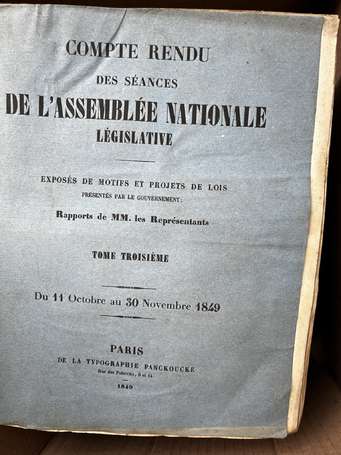 « Compte rendu des séances de l'assemblée 