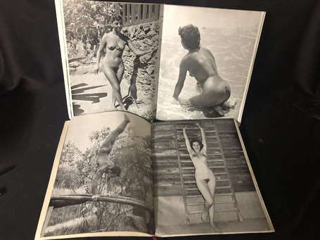 Curiosa - naturisme - 2 albums de Bob Harvest , 