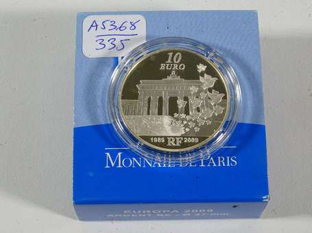 Monnaie de Paris BE 10 euros argent Europa 2009