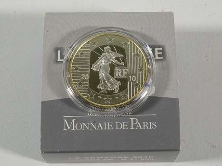 Monnaie de Paris Pièce de 10 euros en argent Année