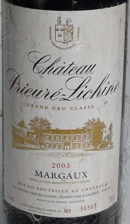 1 Bt Château Prieuré Lichine 2003